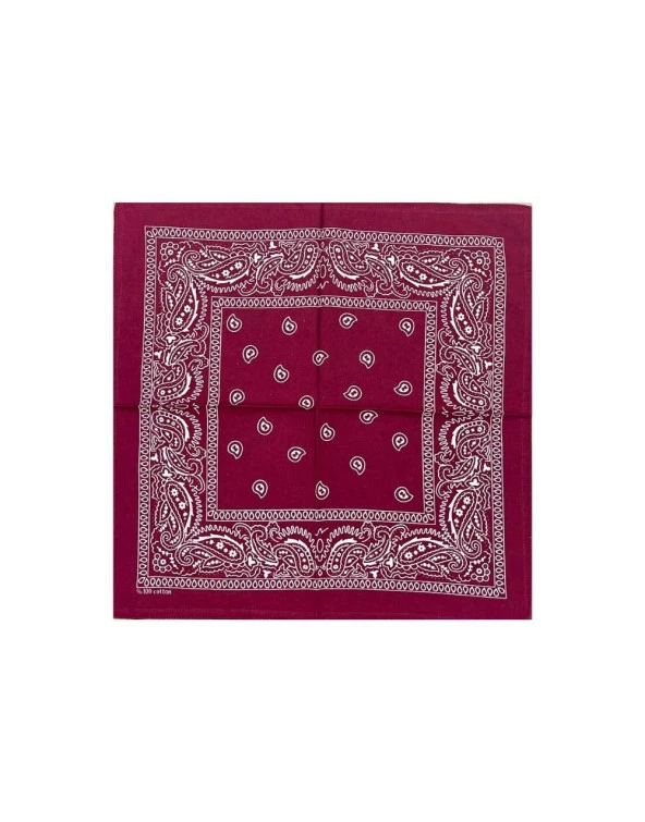 2 Pac Premium Bandana Bordo