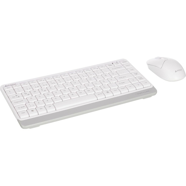 A4 Tech FG1112 Kablosuz Mini Beyaz Klavye Mouse Seti OUTLET - 1