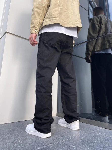 Premium Designer Words Baggy Kot Pantolon - 4