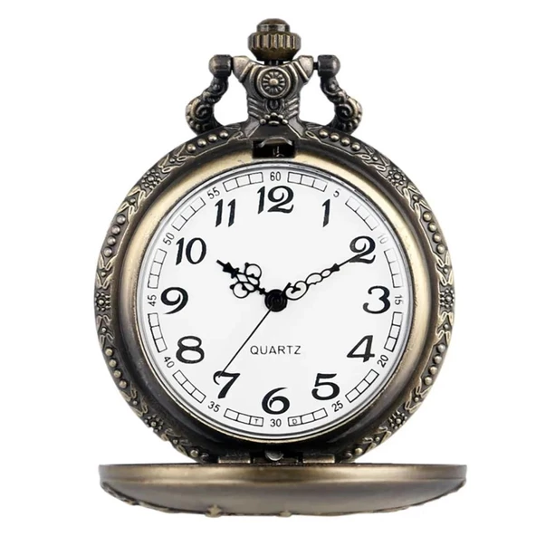 Kabe Temalı Köstekli Cep Saati SL7707 - 2