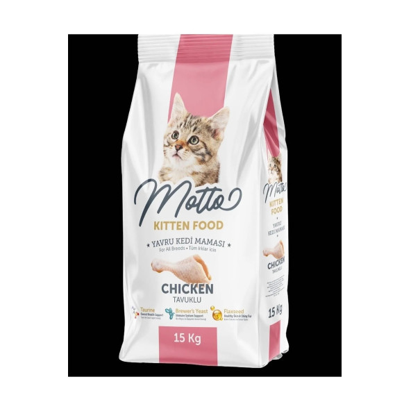 MOTTO Kitten Yavru Kedi Maması 15 kg