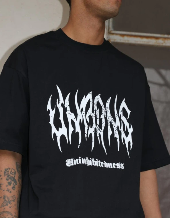 Bitedness Words Oversize T-Shirt