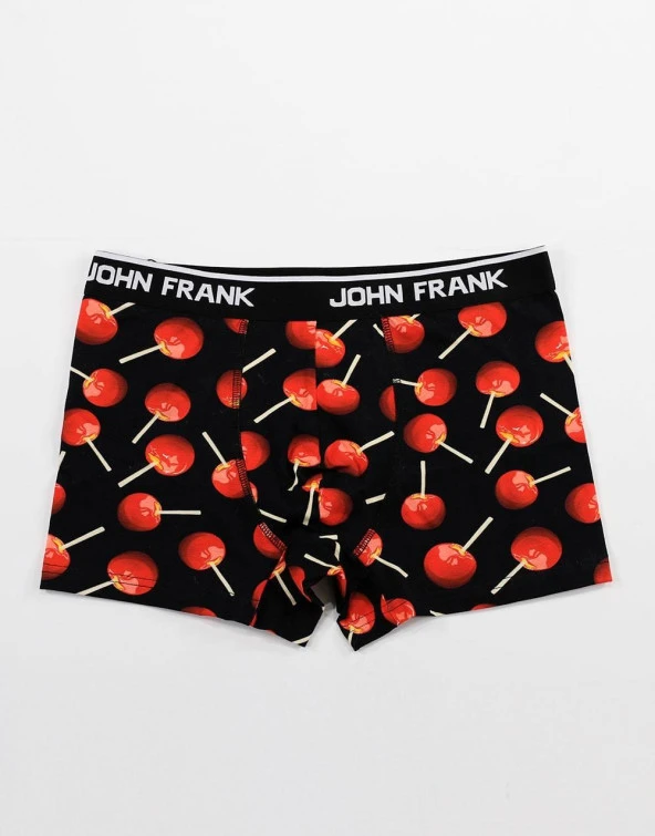 John Frank Dijital Erkek Boxer JFBD296-APPLECANDY