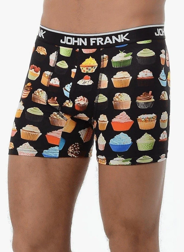 John Frank Dijital Erkek Boxer FJB55-CAKE