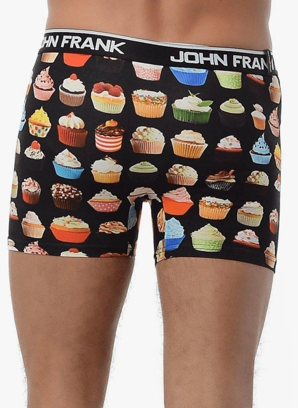 John Frank Dijital Erkek Boxer FJB55-CAKE - 2
