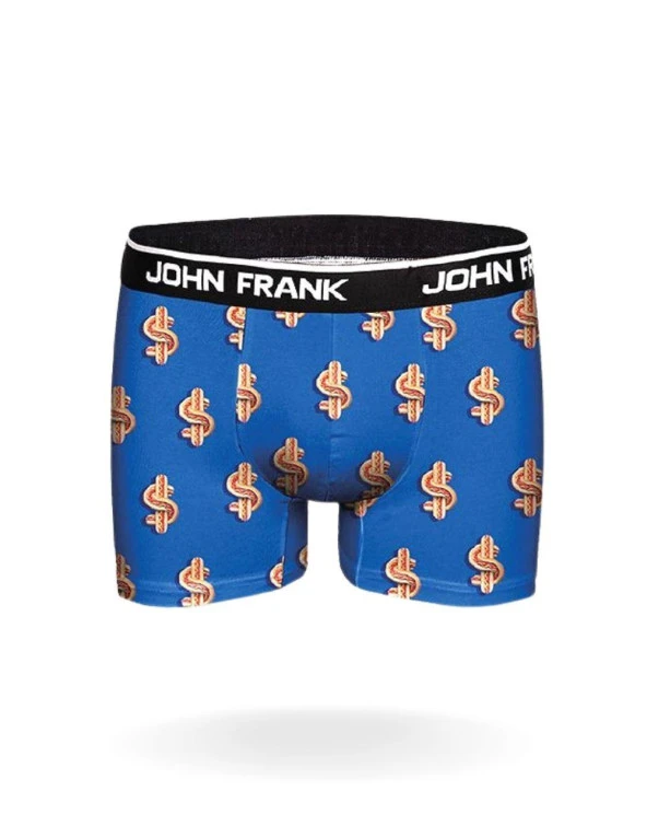 John Frank Dijital Erkek Boxer - Dollar