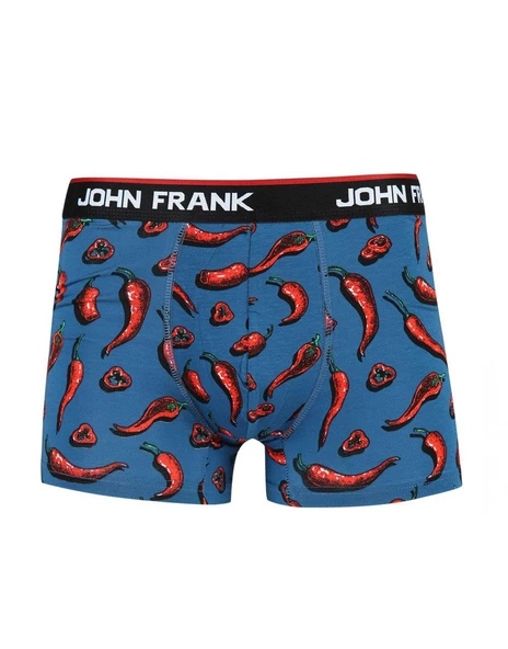 John Frank Dijital Erkek Boxer Biber