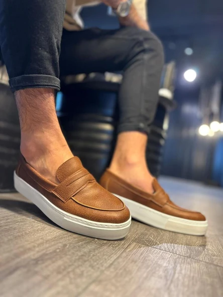 Günlük Klasik Ayakkabı 400 Taba - Resim 2