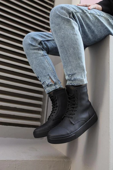 Spor Bot 022 Siyah (Siyah Taban) - Resim 2