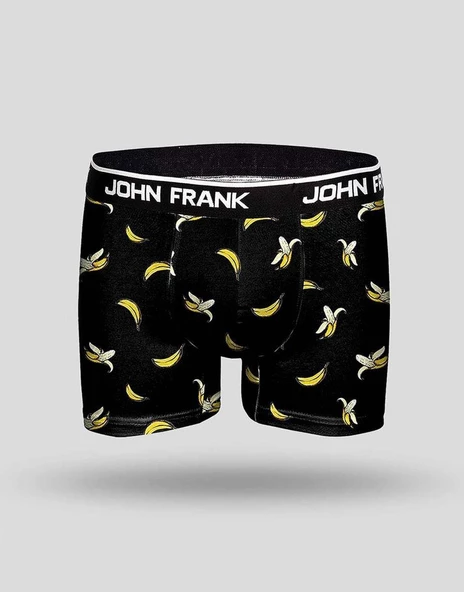 John Frank Dijital Erkek Boxer - Banana