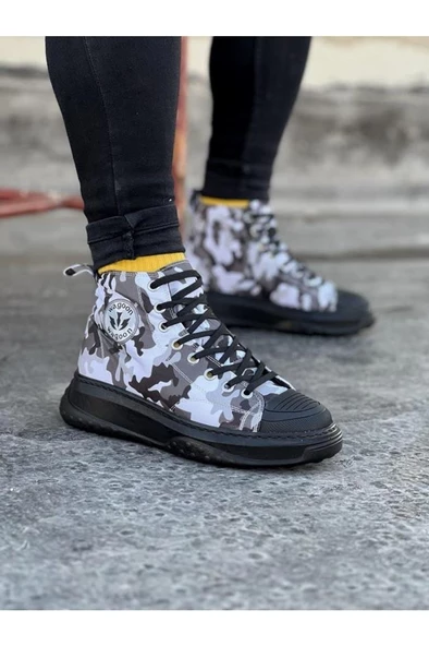 WG017 Acık Askeri Erkek Yarım Bilek Casual Ayakkabı ürün görseli