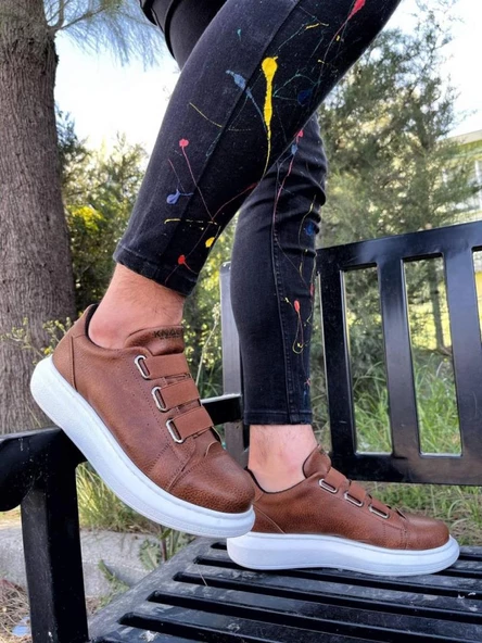 Sneakers Ayakkabı 889 Taba - Resim 2