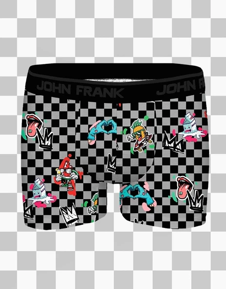 John Frank King Checker Erkek Boxer - 2