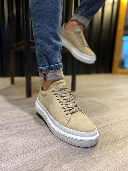 Günlük Ayakkabı 421 Vizon Süet - Resim 3