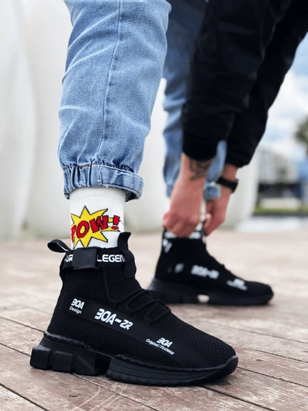 Erkek Zr-x700 Tarz Siyah Taban Spor Ayakkabı ürün görseli