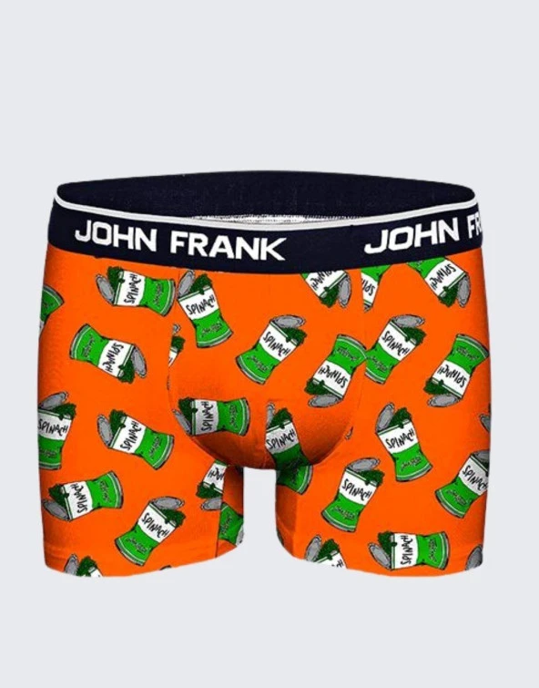 John Frank Dijital Erkek Boxer - Spinach