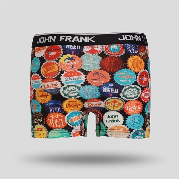 John Frank Dijital Erkek Boxer-Beercap - 2