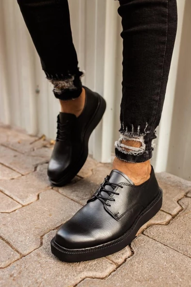 CH001 Fantasya Siyah Taban Erkek Ayakkabı SİYAH ürün görseli