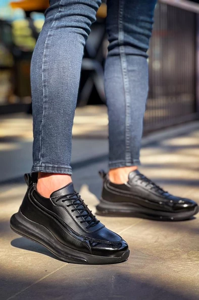 CH2419 FST Erkek Ayakkabı SIYAH - Resim 3