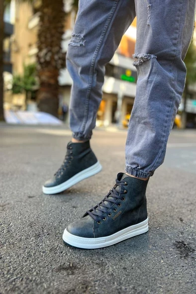 CH055 BT Erkek Bot ANTRASİT - Resim 3