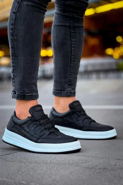 CH040 BT Erkek Ayakkabı SİYAH - Resim 3