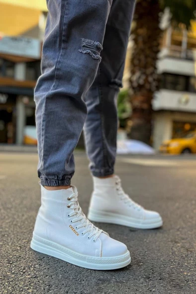 CH055 BT Erkek Bot BEYAZ - Resim 2