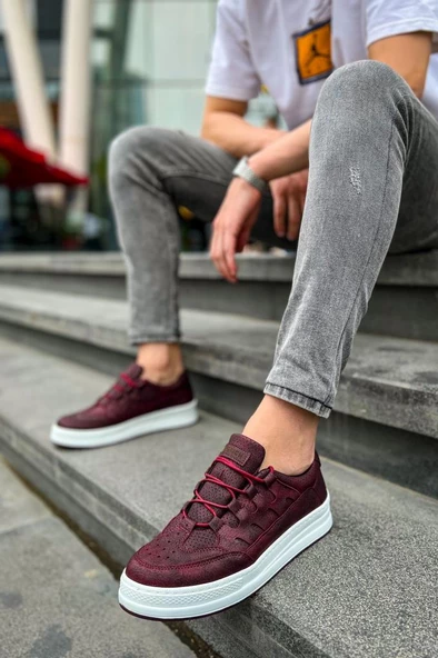 CH040 BT Erkek Ayakkabı BORDO