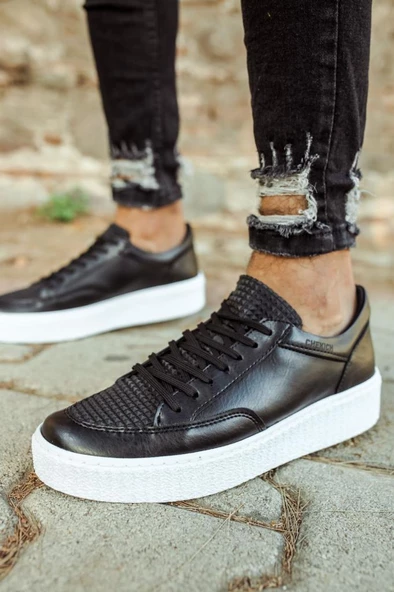 CH017 BT Erkek Ayakkabı SİYAH - Resim 2
