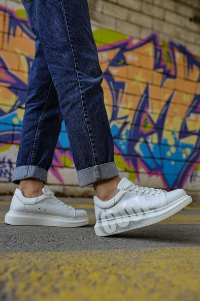 CH254 BT Erkek Ayakkabı 434 BEYAZ / GÜMÜŞ COOL