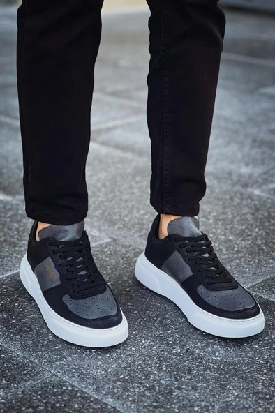 CH087 BT Erkek Ayakkabı SİYAH / ANTRASİT - 2