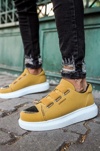 CH251 Süet BT Erkek Ayakkabı CAMEL - Resim 3