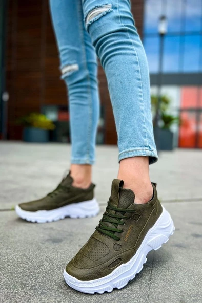 CH089 BT Erkek Ayakkabı HAKİ - Resim 2