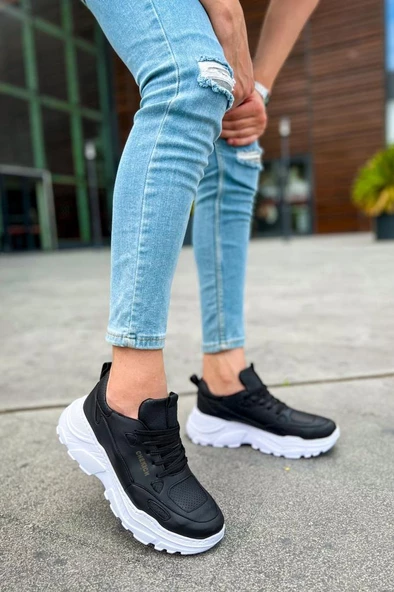 CH089 BT Erkek Ayakkabı SIYAH - 3