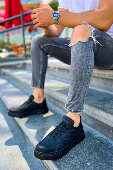 CH105 ST Erkek Ayakkabı SIYAH - Resim 2