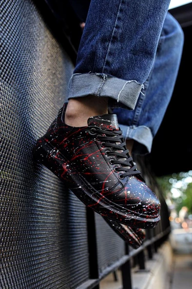 CH254 ST Erkek Ayakkabı 471 BEYAZ / KIRMIZI SPLUSH - 2