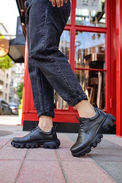 CH093 ST Erkek Ayakkabı SIYAH - Resim 2