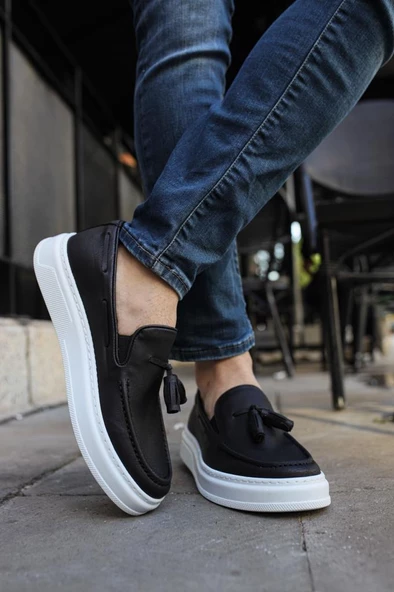 CH127 Erkek Ayakkabı SIYAH - Resim 3