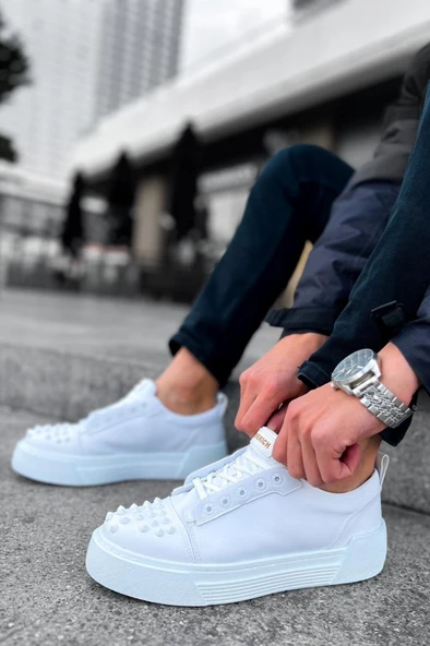 CH169 BT Erkek Ayakkabı BEYAZ - Resim 4