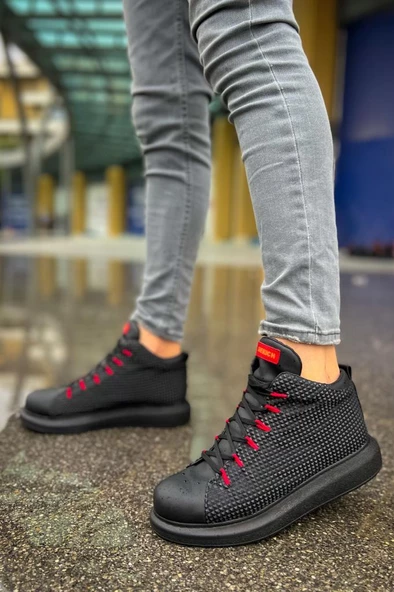 CH111 İpekyol Garni ST SIYAH/KIRMIZI - 3