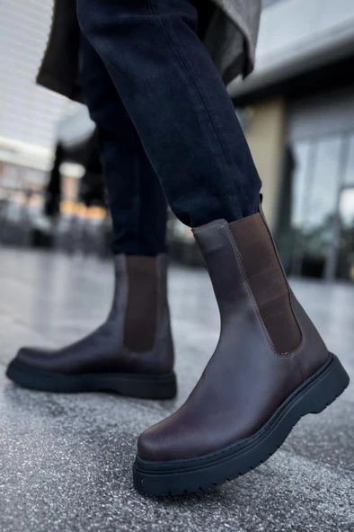 CH223 CST Alaska Erkek Bot KAHVE - Resim 2