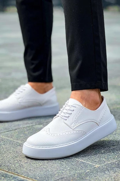 CH149 CBT Changer Over Erkek Ayakkabı BEYAZ - Resim 4