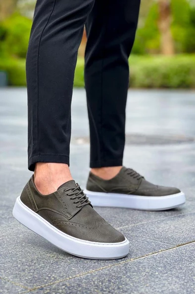 CH149 CBT Changer Over Erkek Ayakkabı HAKI - Resim 4