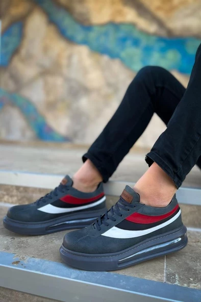 CH171 CRT Ariaso Erkek Ayakkabı ANTRASIT - Resim 3