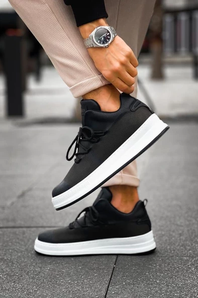 CH219 CBT Laser Erkek Ayakkabı SIYAH - Resim 2