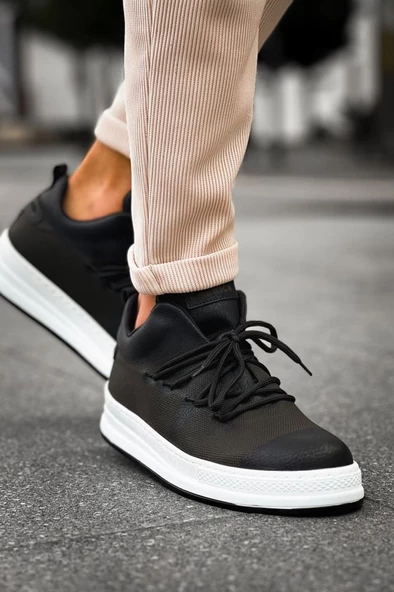 CH219 CBT Laser Erkek Ayakkabı SIYAH - Resim 3