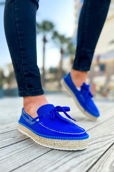 CH311 Espadril Erkek Ayakkabı MAVI - 2