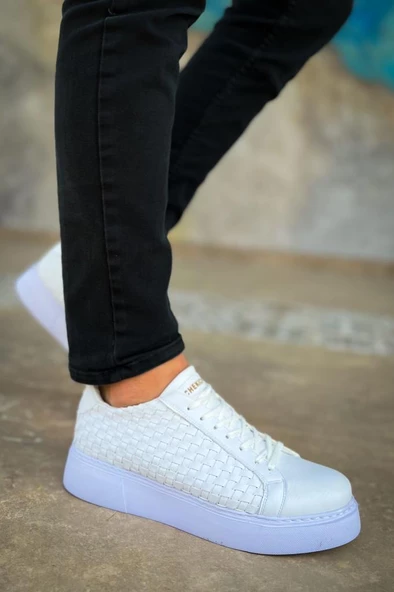 CH203 OBT Maglieria Erkek Ayakkabı BEYAZ ürün görseli