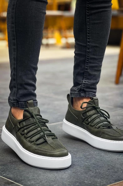 CH159 CBT Saturn Erkek Ayakkabı HAKI - Resim 2