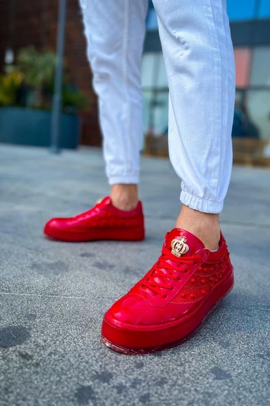 CH975 Majesty KT Erkek Ayakkabı KIRMIZI - Resim 2