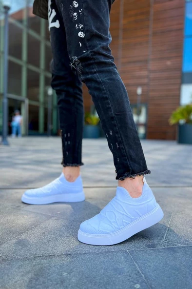 CH411 TBT Craig Erkek Ayakkabı BEYAZ - Resim 3